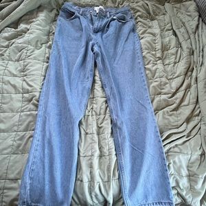 Urban outfitters men’s jeans, blue jeans, size 34 the length is 32